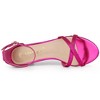 Allegra K Women's Ankle Straps Stiletto Heels Sparkly Glitter Sandals - 4 of 4