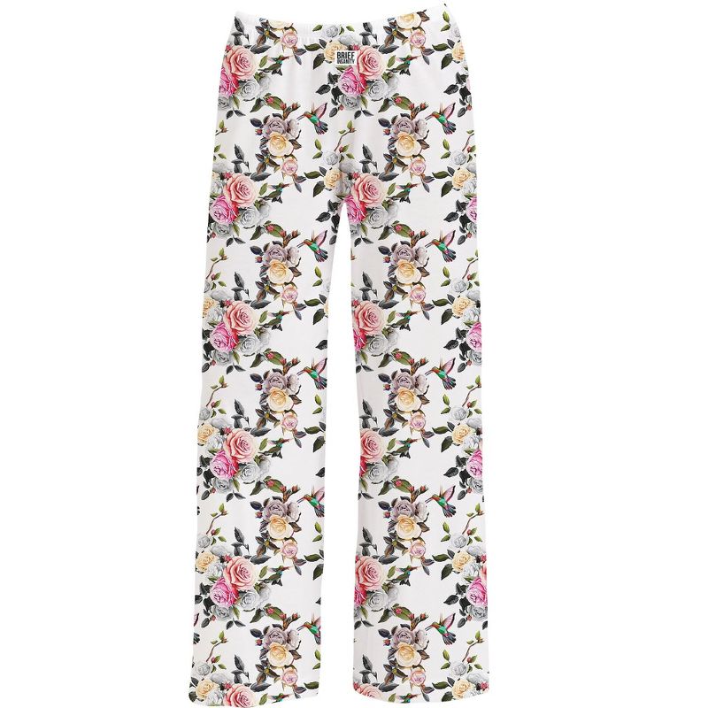 Collections Etc Hummingbird Pattern Lounge Pants, 3 of 5