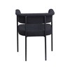 Meridian Furniture,Malin Boucle Fabric Dining Chair, Set of 2 - 4 of 4