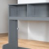 Mshliw Murphy Bed Wall Bed with Closet and Drawers, Foldable Space Saving Bed with Built-in Storage Shelves, Hidden Cabinet Bed - 3 of 4