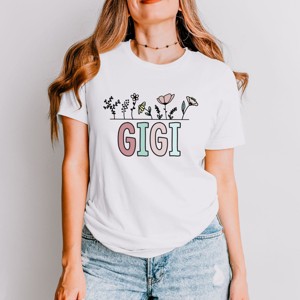 Simply Sage Market Gigi Flowers Short Sleeve Tee - 1 of 4