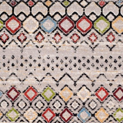 light grey/multi