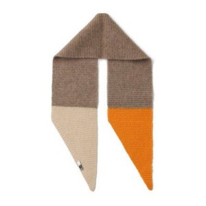 ERKHES CASHMERE 100% MUFFLER POINT (3 colors) - 1 of 4