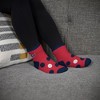 NHL Washington Capitals Big Dot Fuzzy Socks - One Size Fits Most - 3 of 3
