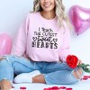 Simply Sage Market Women's Graphic Sweatshirt I Teach The Cutest Sweet Hearts - 2 of 4