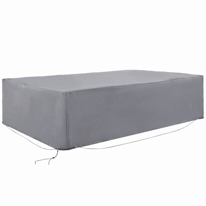 Outsunny Patio Sectional Furniture Sofa Cover, Waterproof Lightweight Polyster, 97"L x 65"W x 26"H, 1 of 10