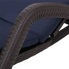 PAGED Patio Chaise Lounge Modern Lounge Chair with Cushion Comfortable Recliner for Garden, Poolside - 3 of 4