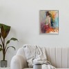 Stupell Industries Contemporary Female Pose Energetic Brush Strokes Black Framed Giclee Art - 2 of 4