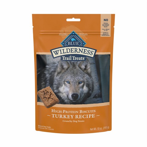 Blue Buffalo Wilderness 100 Grain free Biscuits Turkey Recipe