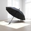 Unique Bargains Outdoor Umbrella 10-rib Twill Business Manual Umbrella Sun Protection Impact Cloth Vinyl 42.52"x29.13" 1 Pcs - 2 of 4