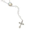Juvale Rosary Beads Catholic Necklace Saint Joseph Pendant & Crucifix with Black Velvet Pouch (2 Pack) - image 2 of 4