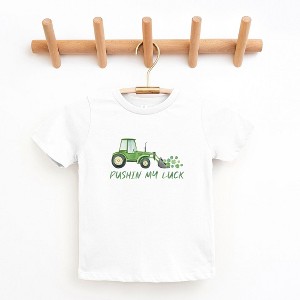 The Juniper Shop Pushin My Luck Toddler Short Sleeve Tee - 1 of 3