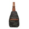 MKF Collection Helaena M Logo-Printed Vegan Leather Sling Bag for Women, Crossbody Purse by Mia K - 2 of 4