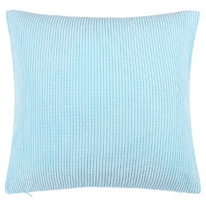 PiccoCasa Luxury Corduroy Corn Striped Cushion Soft Throw Pillow Case - 1 of 4