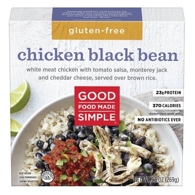 Good Food Made Simple Gluten Free Frozen Frozen Chicken Blackbean - 9.5oz