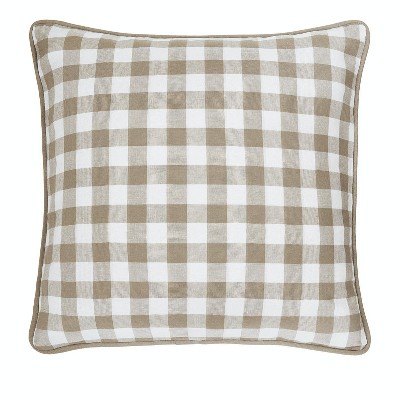 Kate Aurora 2 Pack Country Farmhouse Buffalo Plaid Zippered Pillow Covers