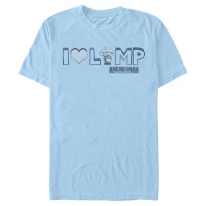 Men's Anchorman Vintage I Love Lamp T-Shirt - 1 of 3