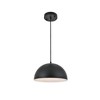 Elegant Lighting Etude 1-Light Brushed Nickel Pendant with Frosted Globe - 4 of 4