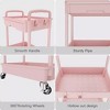 Acoinel 3/4/5 Tier Rolling Utility Cart with Drawer - 4 of 4