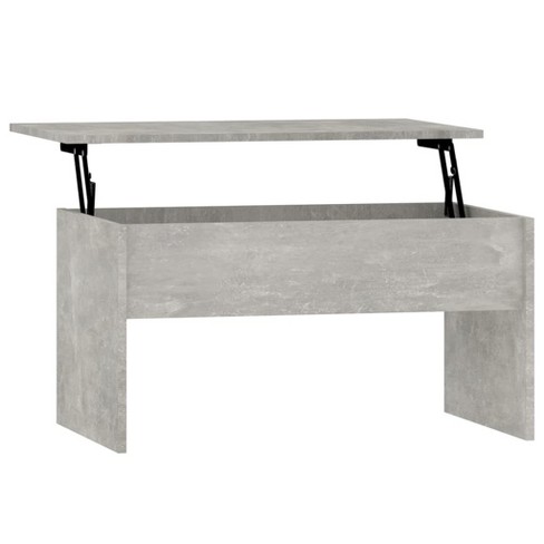 vidaXL Coffee Table Concrete Gray 31.5"x19.9"x16.3" Engineered Wood - image 1 of 4