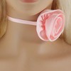 Unique Bargains Halloween Christmas Women's Rose Adjustable Choker Necklace 1 Pc - 2 of 4