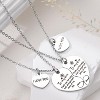 Mother-Daughter Heart Necklace Set - Matching Gift for Mom (Birthday/Christmas/Mother's Day) - 4 of 4