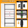 BestMassage 5-Tier Heavy-Duty Wire Shelving Unit NSF Certified Metal Storage Organizer with Adjustable Shelves Wire Rack for Garage Home Kitchen - 4 of 4