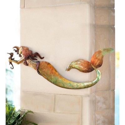 Wind & Weather Metal Mermaid Wall Art