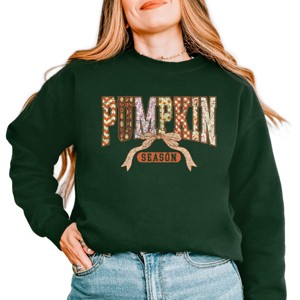 Pumpkin Season Patterns -  Womens Sweatshirt - 1 of 3