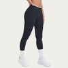 Anna-Kaci Active Women's High Waist Crossover Leggings with Contoured Fit and V-Shaped Waistband - 3 of 4