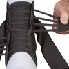 ASO Ankle Support Foot Brace, Lace Up, Fits 11-12 in. Ankle, Small, Black - 4 of 4