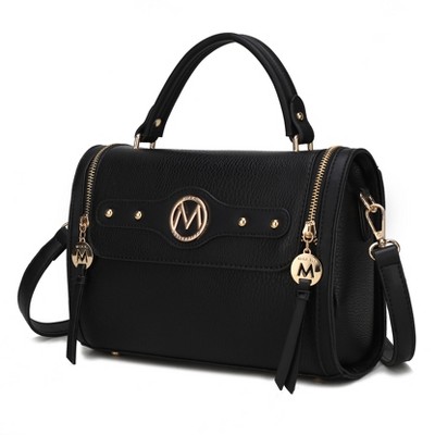 MKF Collection Sabrina Women's Vegan Leather Shoulder satchel Handbag by Mia K