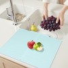 REGALWOVEN Kitchen Counter Easy Clean Waterproof Kitchen Concave Convex Design Silicone Mat - 3 of 4