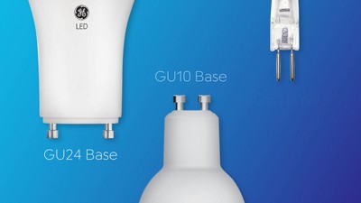Ge 35w 3pk Gu10 Halogen Light Bulb White : Target