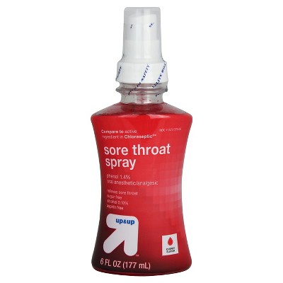 Sore Throat Spray - Cherry - 6 fl oz - Up&Up.