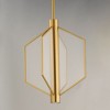 ET2 Lighting Telstar 4 - Light Pendant in  Natural Aged Brass - 2 of 3