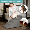 PetSafe Curved Dog Stairs – Foam Ramp for Small Pets, Non-Slip Ladder for Bed & Sofa with Waterproof Cover - 3 of 4