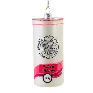 Cody Foster 3.5 Inch Spiked Seltzer-Black Cherry Ornament Sparkling Beverage Tree Ornaments - 1 of 3