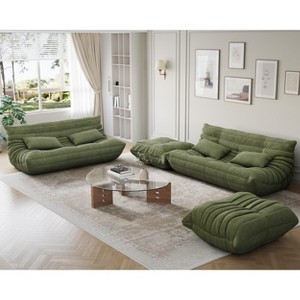Modular Sectional Sofa, Togo Sofa with Deep Seat - 1 of 4