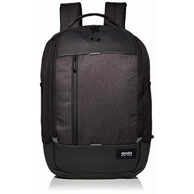 Solo New York Gravity Magnitude Backpack for Women and Men. Fits up to 17.3 inch Laptop-Black
