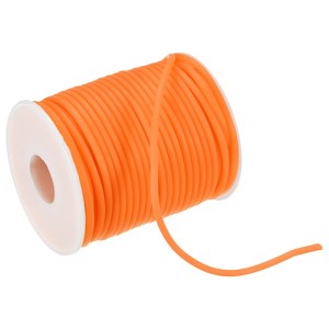 Unique Bargains Hollow Pipe Tubing Rubber Cord Silicone Stretchy Durable Elastic Beading Cord 1 Pc - 1 of 4