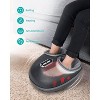 Nekteck Shiatsu Foot Massager with Soothing Heat & Deep Kneading-Black - 3 of 4