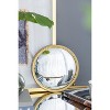 Dexmalle Gold Iron Round Wall Mirror - 2 of 4
