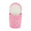Unique Bargains Polka Dot Print Disposable Baking Cups Wood Pulp Paper PE Coating 2.76"x2.17" 50 Pcs - 3 of 4