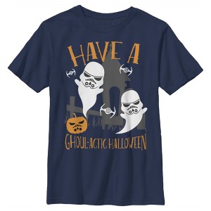 Boy's Star Wars Ghoulactic Halloween Stormtrooper T-Shirt - 1 of 4