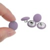 Unique Bargains Metal Shank Round Cloth Covered DIY Sewing Buttons 20 Pcs - 4 of 4
