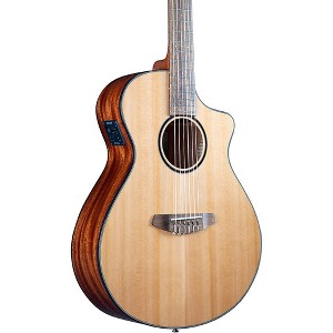 Breedlove Pursuit Exotic S CE Cedar-Myrtle Concert Acoustic-Electric Classical Guitar Natural - 1 of 4