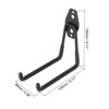 Unique Bargains Heavy Duty Hanging Ladder Bike Garage Storage Utility Hooks 6 Pcs - 2 of 4