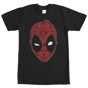 Men's Marvel Deadpool Sugar Skull T-Shirt - 1 of 4