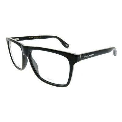 Marc Jacobs  807 Unisex Rectangle Eyeglasses Black 55mm